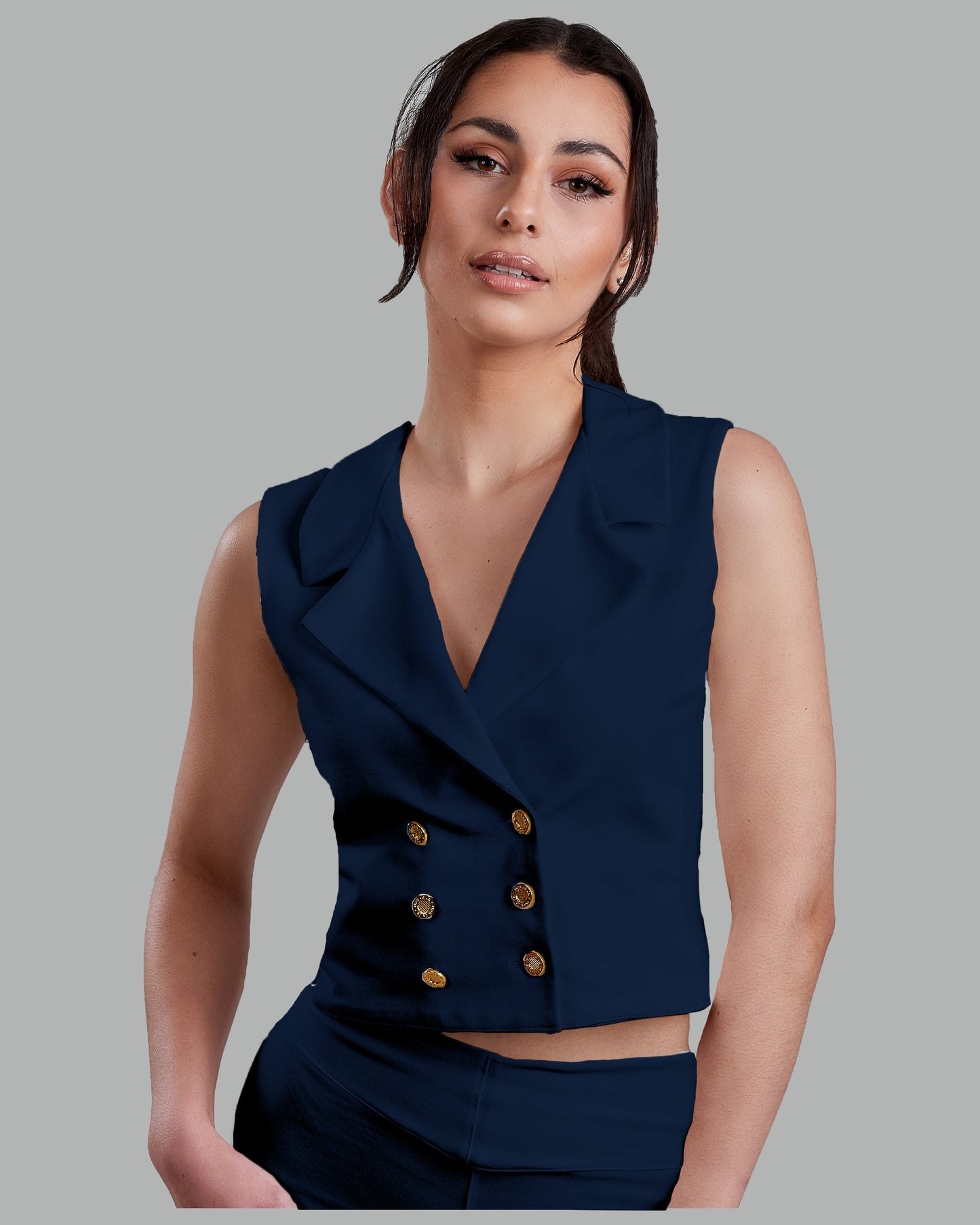 Ponte de Roma Double Breasted Vest