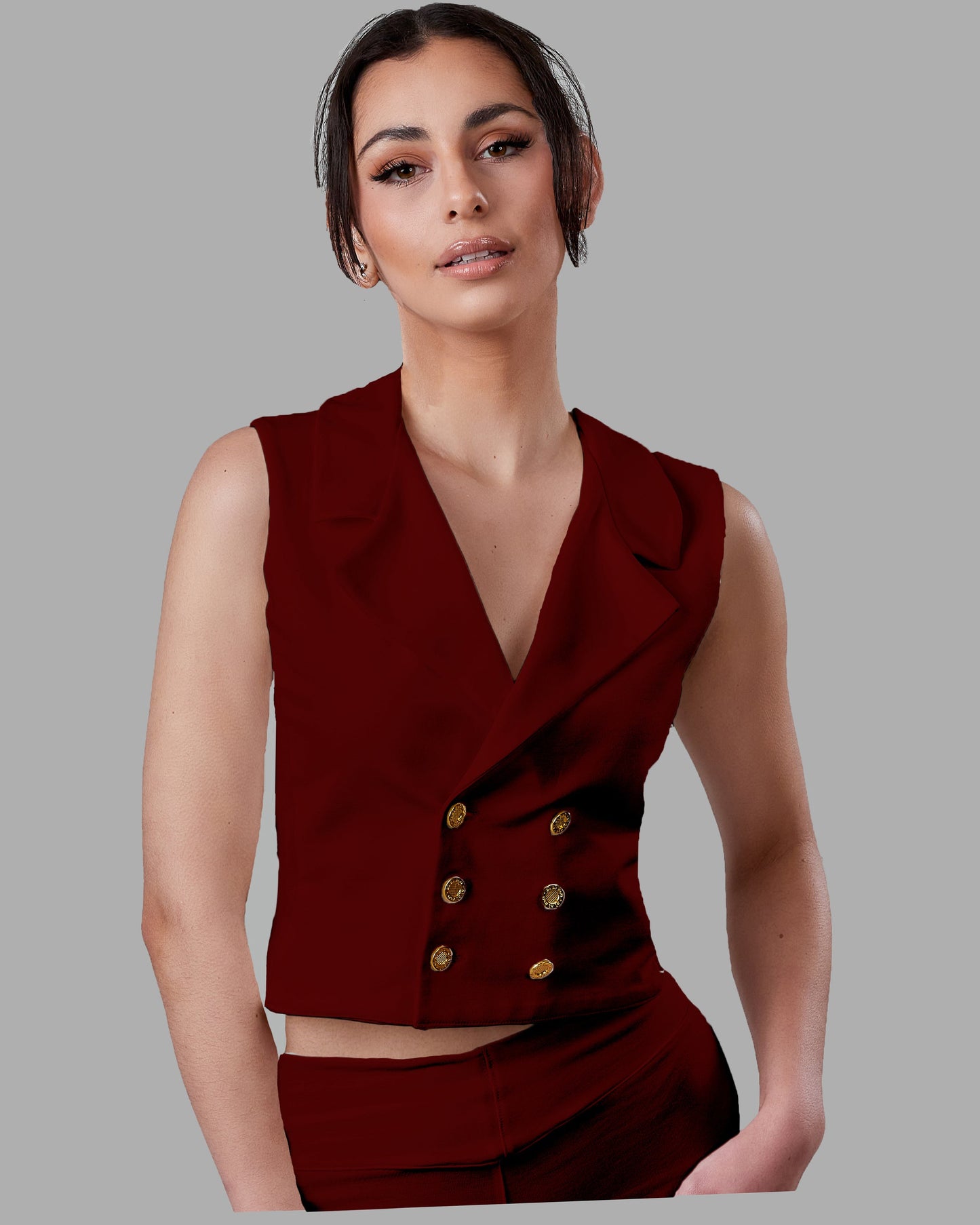 Ponte de Roma Double Breasted Vest