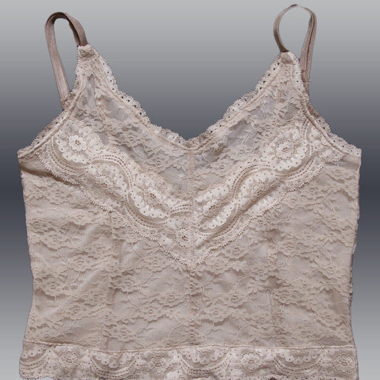Stretch Lace Camisole with Adjustable Straps